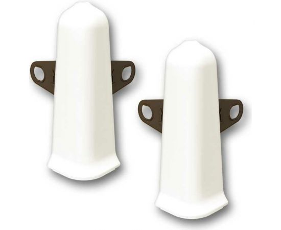 Наружный угол для плинтуса DECONIKA (70 мм; 033 Кремово-белый; 2 шт.) Д-П70-Нк-Ф2 033 КРМ БЕЛ 