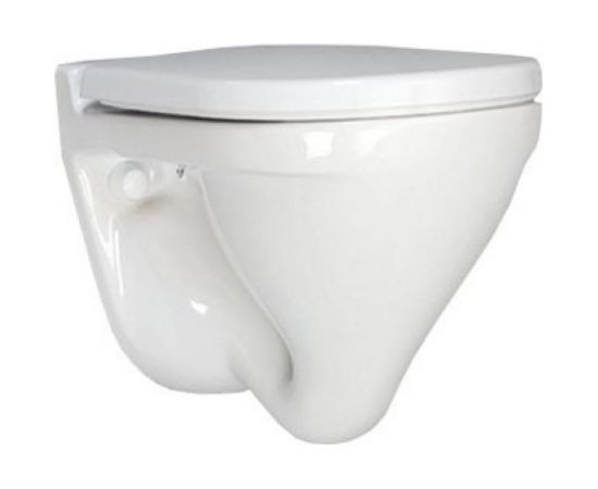 Подвесной унитаз Sanita Luxe Attica с быстросъемным сиденьем-микролифт, дюропласт 00013969 ATCSLWH0104 