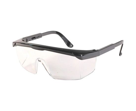 Защитные очки Patriot PPG-5 открытые, прозрачные, черная окантовка 880124395 