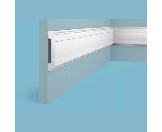 Молдинг Cosca decor MX007 80x16 мм, 2000 мм, экополимер СПБ069953 