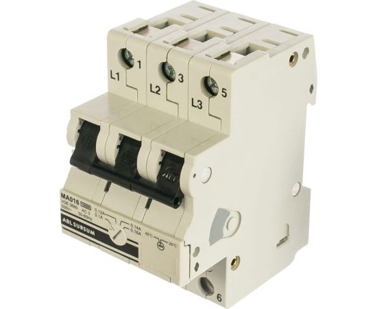 Автоматический выключатель защиты электродвигателей ABL MA016 MA016M 