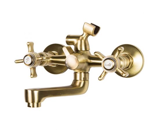 Универсальный смеситель для ванны Agger Retro-X бронза A1721288 