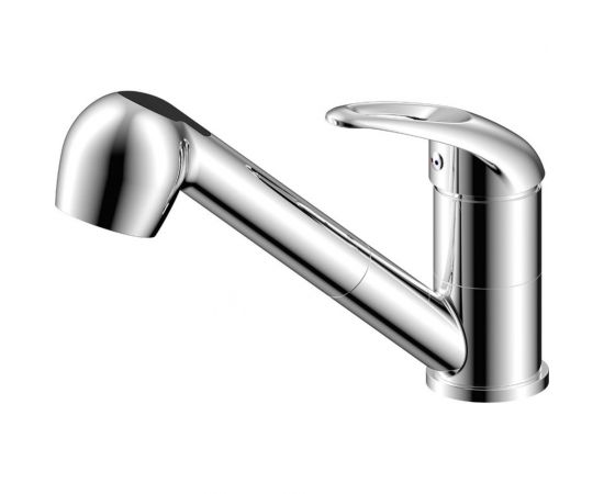 Смеситель для кухни c выдвижным изливом OLIVES Vega 12421VE 