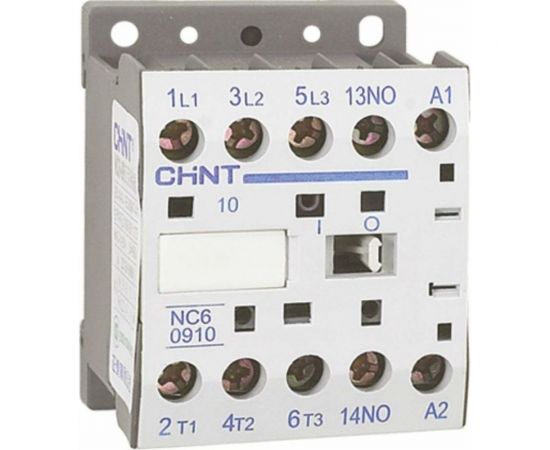 Контактор CHINT NC6-0910 9А 230В 50Гц 1НО (R) 247571 