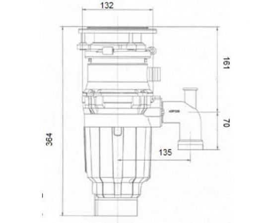 Бытовой измельчитель для пищевых отходов Bone Crusher BC610-AS – изображение 13