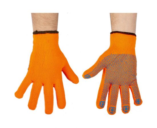 Защитные утепленные перчатки с ПВХ-покрытием AMIGO размер L 73018 – изображение 2