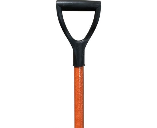 Снеговая автомобильная лопата со стеклопластиковым черенком Диэлектрик 37x26 см, черная Д481008 – изображение 2