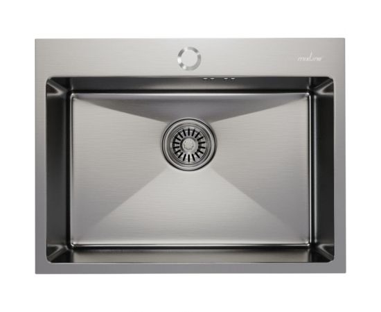 Настольная мойка MIXLINE PRO 60x45, 3 мм, выпуск 3 1/2, 22 см, с сифоном, сатин 547235 – изображение 2