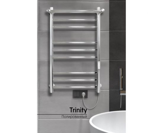 Полотенцесушитель INDIGO Line Trinity с полкой (electro) 80/40 LСLTE80-40PRt – изображение 3
