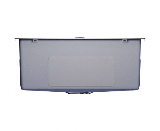 Настольная мойка MIXLINE PRO 60x45, 3 мм, выпуск 3 1/2, 22 см, с сифоном, сатин 547235 – изображение 3