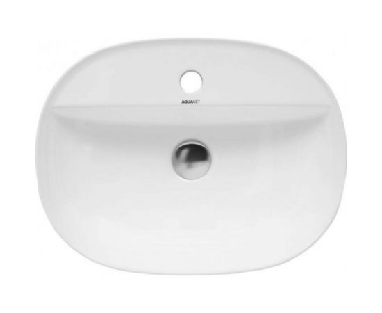 Керамическая раковина Aquanet LAKE-2 накладная, 500х380х120 00211287 – изображение 3