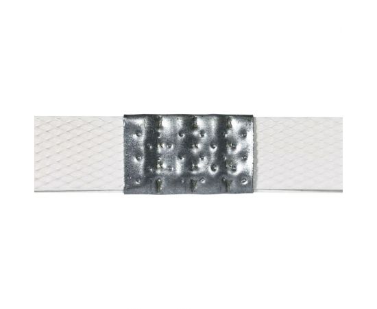 Скрепа Кордленд стальная, 13x27x0,5 мм, для ПП ленты 12 мм, 1000 шт. PP-13 KREP-00187 – изображение 4