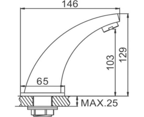 Смеситель для умывальника LEDEME L1055-13 сенсорный 805722 – изображение 4