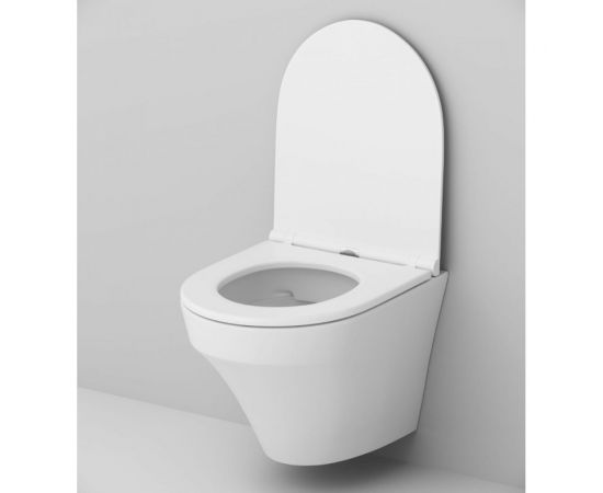 Комплект: Инсталляция с унитазом FlashClean, с сиденьем и клавишей AM.PM Inspire IS450A38.501700 – изображение 4