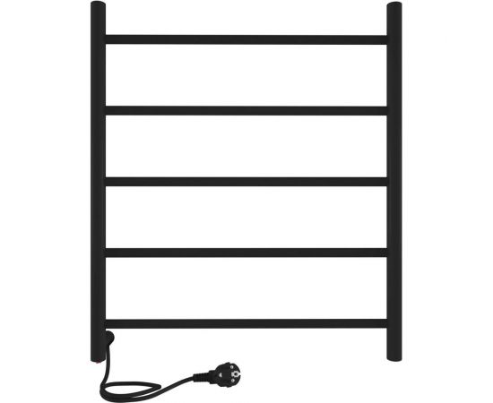 Полотенцесушитель INDIGO Line без полки (electro) 60/50 скрытый монтаж, универсальное подключение R/L LCLE60-50BRR – изображение 5