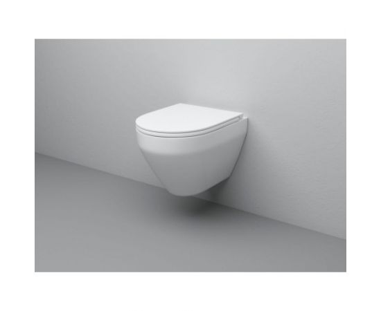 Подвесной унитаз AM.PM Spirit V2.0 FlashClean C701700WH – изображение 5