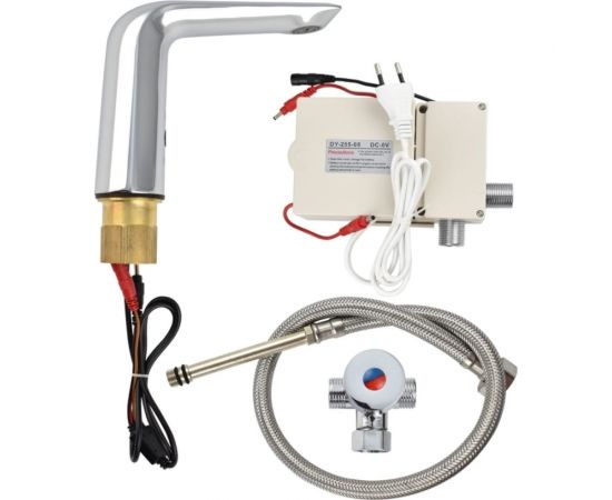 Сенсорный смеситель на раковину Brimix со скрытой регулировкой воды 088 82143 – изображение 6