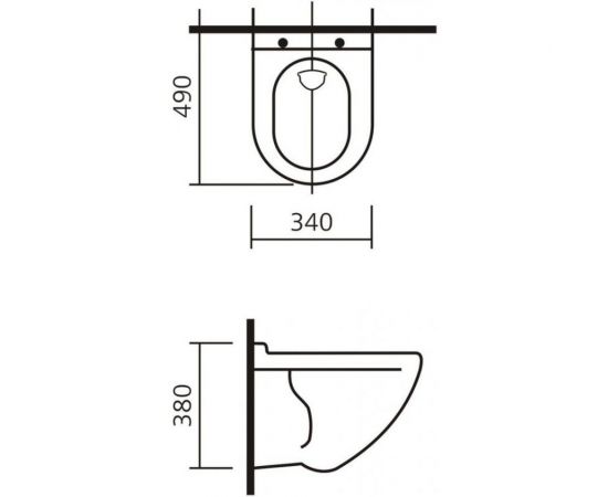 Подвесной унитаз Sanita Luxe Attica с быстросъемным сиденьем-микролифт, дюропласт 00013969 ATCSLWH0104 – изображение 6