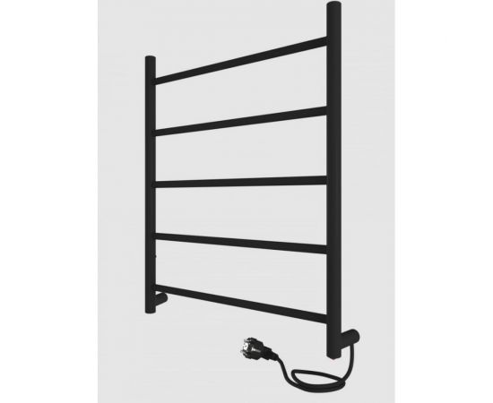 Полотенцесушитель INDIGO Line без полки (electro) 60/50 скрытый монтаж, универсальное подключение R/L LCLE60-50BRR – изображение 7