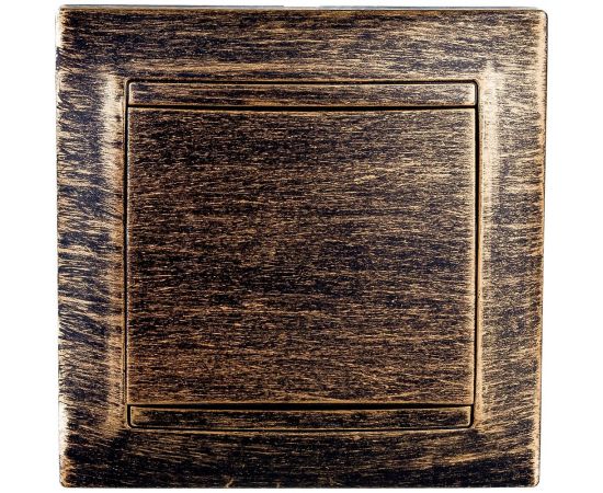 1-клавишный выключатель TDM 10А старинная бронза Лама SQ1815-0743 