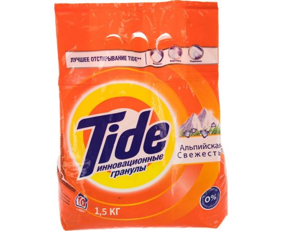 Порошок-автомат Tide Альпийская свежесть 1.5 кг 5413149343580 