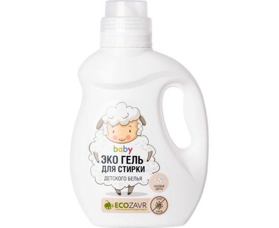 Эко-гель для стирки детского белья ECOZAVR ""Полевые цветы"", 1 л БХ-0015 