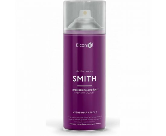 Аэрозольная краска по металлу Elcon Smith шоколад, 520 мл 00-00003713 