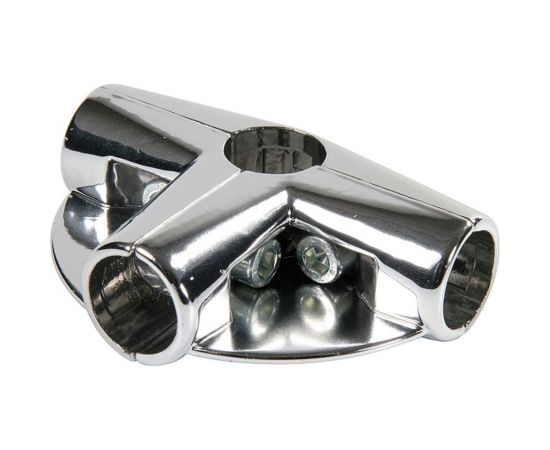 Угловой крепеж MFK-TORG с 4 направлениями, с 2 полкодержателями UNO-9.25 П 