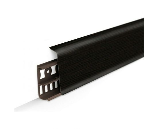 Напольный плинтус DECONIKA (85 мм; 2,2 м; 303 венге темный; 1 шт.) Д-П85 303 ВНГ ТЕМ 