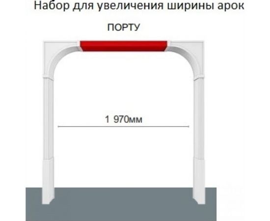 Арка Cosca decor Порту мелинга капучино, ламинированный МДФ, набор СПБ099555 – изображение 12