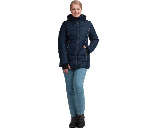 Утепленные женские куртка ГК Спецобъединение ФЬЮЖЕН темно-синий, размер 104-108, рост 170-176 Кур 668/104/170 – изображение 2