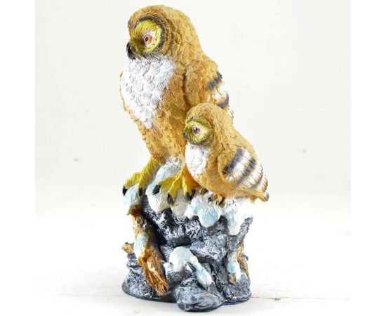 Садовая фигура СКАЗКА Две совы полярные JNG054 – изображение 3