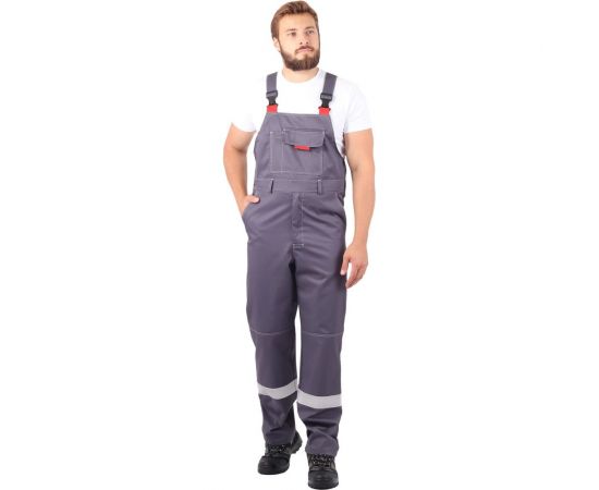 Костюм ГК Спецобъединение РОУД серый-красный Кос 451/120/170 – изображение 3