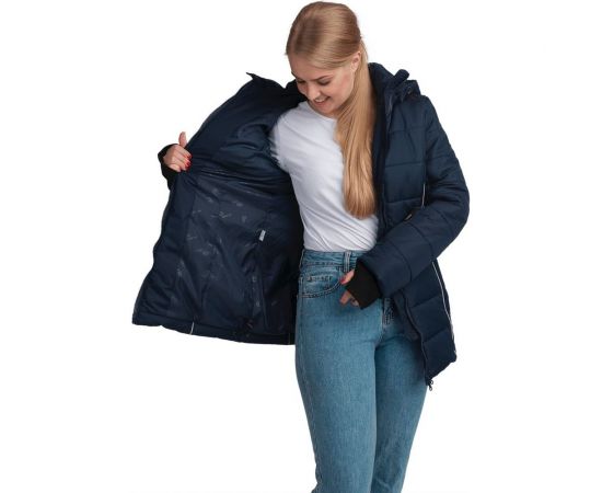 Утепленные женские куртка ГК Спецобъединение ФЬЮЖЕН темно-синий, размер 104-108, рост 170-176 Кур 668/104/170 – изображение 4