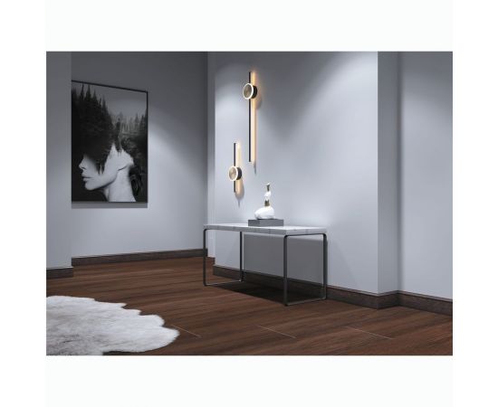 Напольный плинтус Decor-Dizayn ударопрочный, влагостойкий, венге 79х13х2400 мм 005-93SH – изображение 4