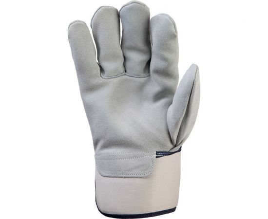 Комбинированные утепленные кожаные перчатки Jeta Safety размер XXL/11 JSL-601-11/XXL – изображение 4