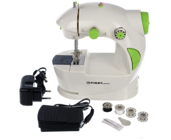 Швейная машинка FIRST Электропитание : DC 6В, 800 мА / от 4 батареи АА FA-5700 – изображение 5
