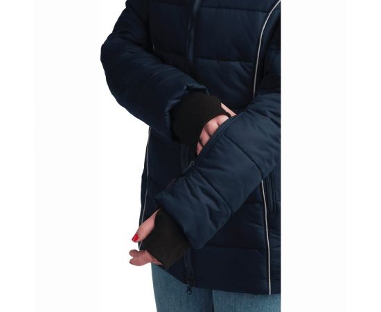 Утепленные женские куртка ГК Спецобъединение ФЬЮЖЕН темно-синий, размер 104-108, рост 170-176 Кур 668/104/170 – изображение 5