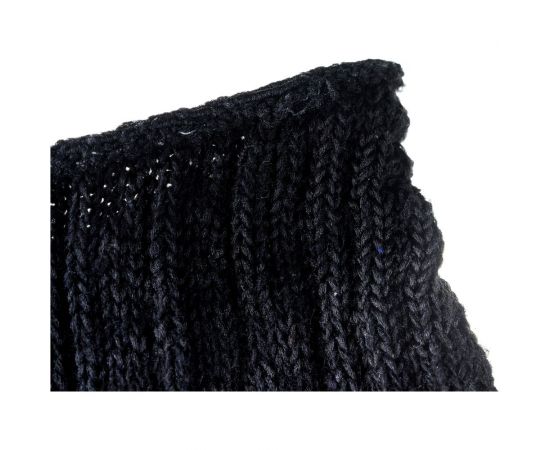 Трикотажные перчатки с ПВХ БЕРТА черные, 1 пара 100ч/1 – изображение 5