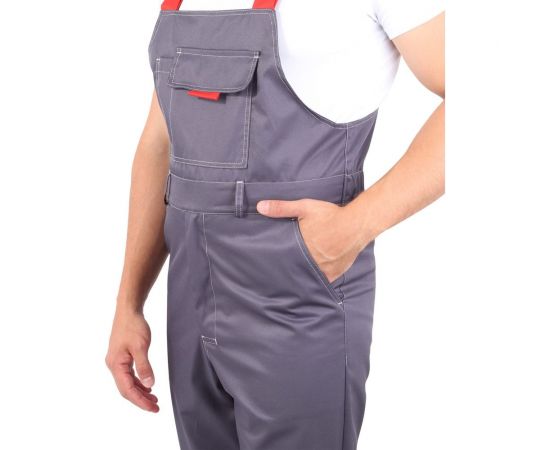 Костюм ГК Спецобъединение РОУД серый-красный Кос 451/120/170 – изображение 6