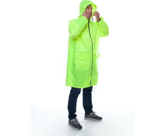 Влагозащитный облегченный плащ-дождевик БЕРТА 800-56-58, лимонный – изображение 6