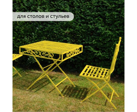 Быстросохнущая грунт-эмаль по металлу Elcon (3 в 1 по ржавчине; матовая; желтая; 0,4 кг) 00-00462641 – изображение 7