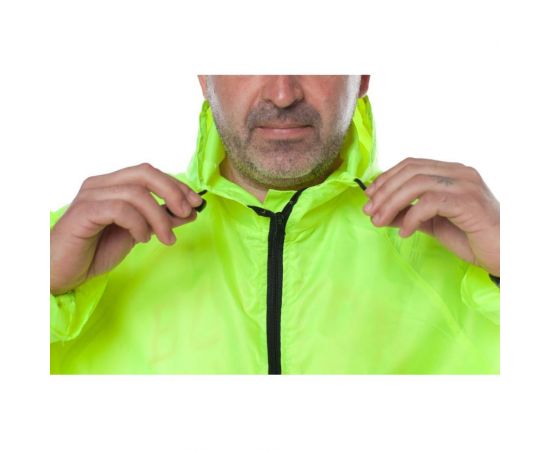 Влагозащитный облегченный плащ-дождевик БЕРТА 800-56-58, лимонный – изображение 9