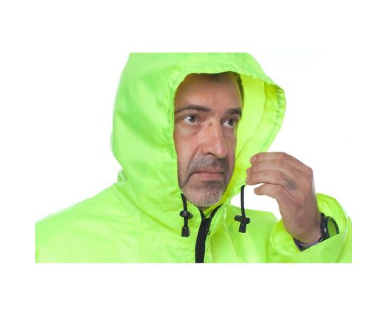 Влагозащитный облегченный плащ-дождевик БЕРТА 800-56-58, лимонный – изображение 10