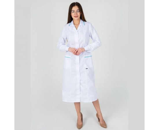 Женский медицинский халат ООО ГУП Бисер, размер 60-62, рост 170-176 4670132023602 
