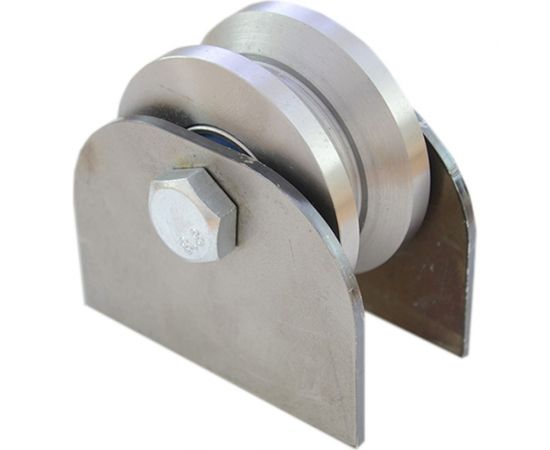 Ролик для ворот Rolik-Opt металл, d.65 мм, под угол, на пластинах С3615 