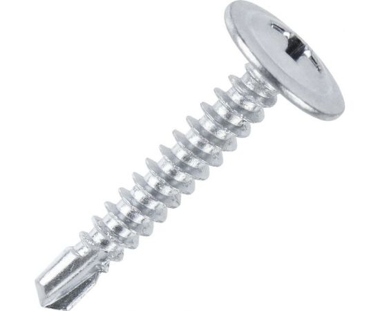 Усиленный саморез FastenPro ШСММ сверло 4,2x25 1000 шт., FP-б.пл.конт. 1150 мл 14-0020637 