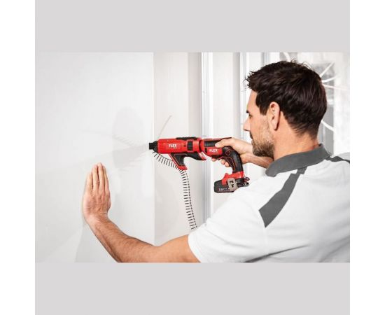 Аккумуляторный шуруповерт для гипсокартона FLEX DW 45 18.0-EC M/2.5 Set 466824 – изображение 12