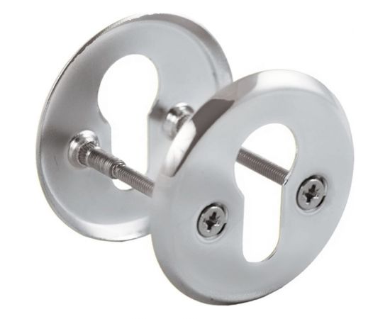 Щиток под цилиндр SCHLOSS ШЛОСС 02010 хром, 55 мм тов-123607 – изображение 2