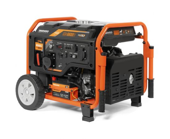 Инверторный бензиновый генератор с электрозапуском Daewoo GDA 6600Ei – изображение 2